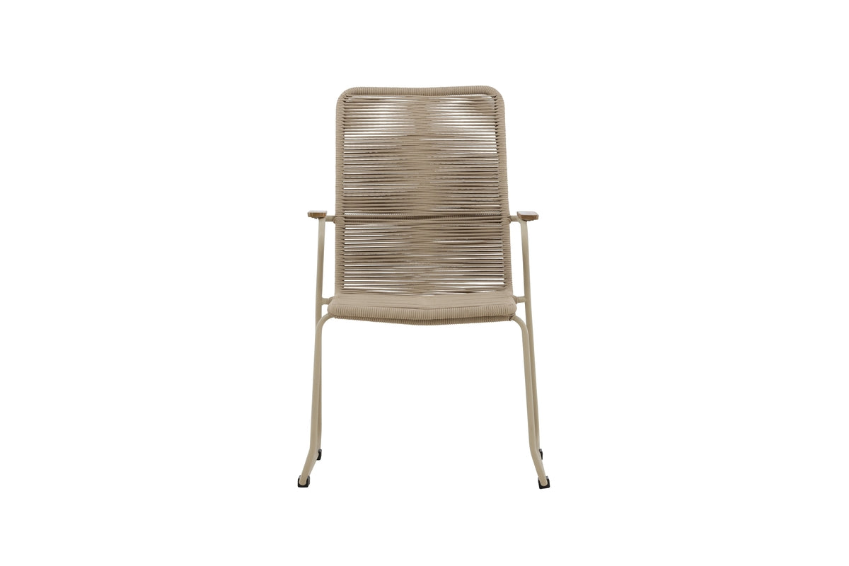 Venture Home Bois Matstolar Beige
