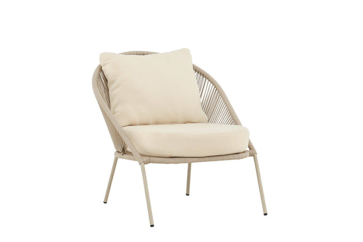 Venture Home Lindos Loungefåtöljer Beige