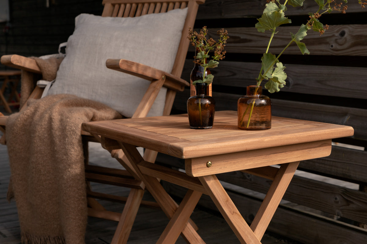 Venture Home Kenya Cafebord 50 x 50 x 50 Natur
