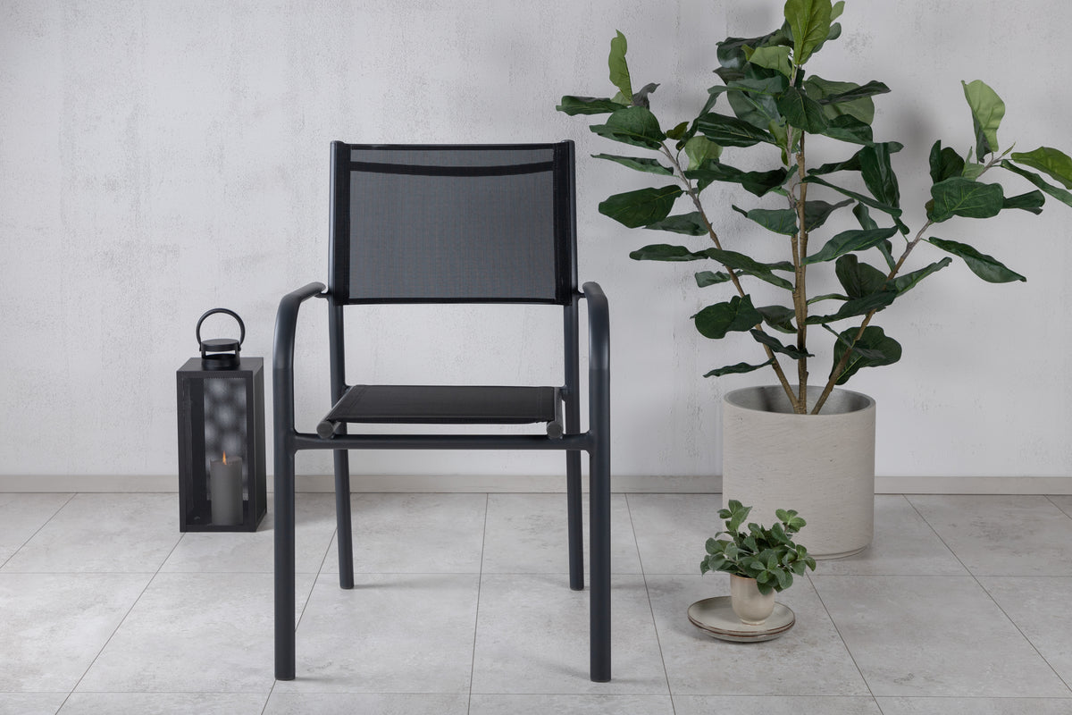 Venture Home Santorini Fåtöljer Svart