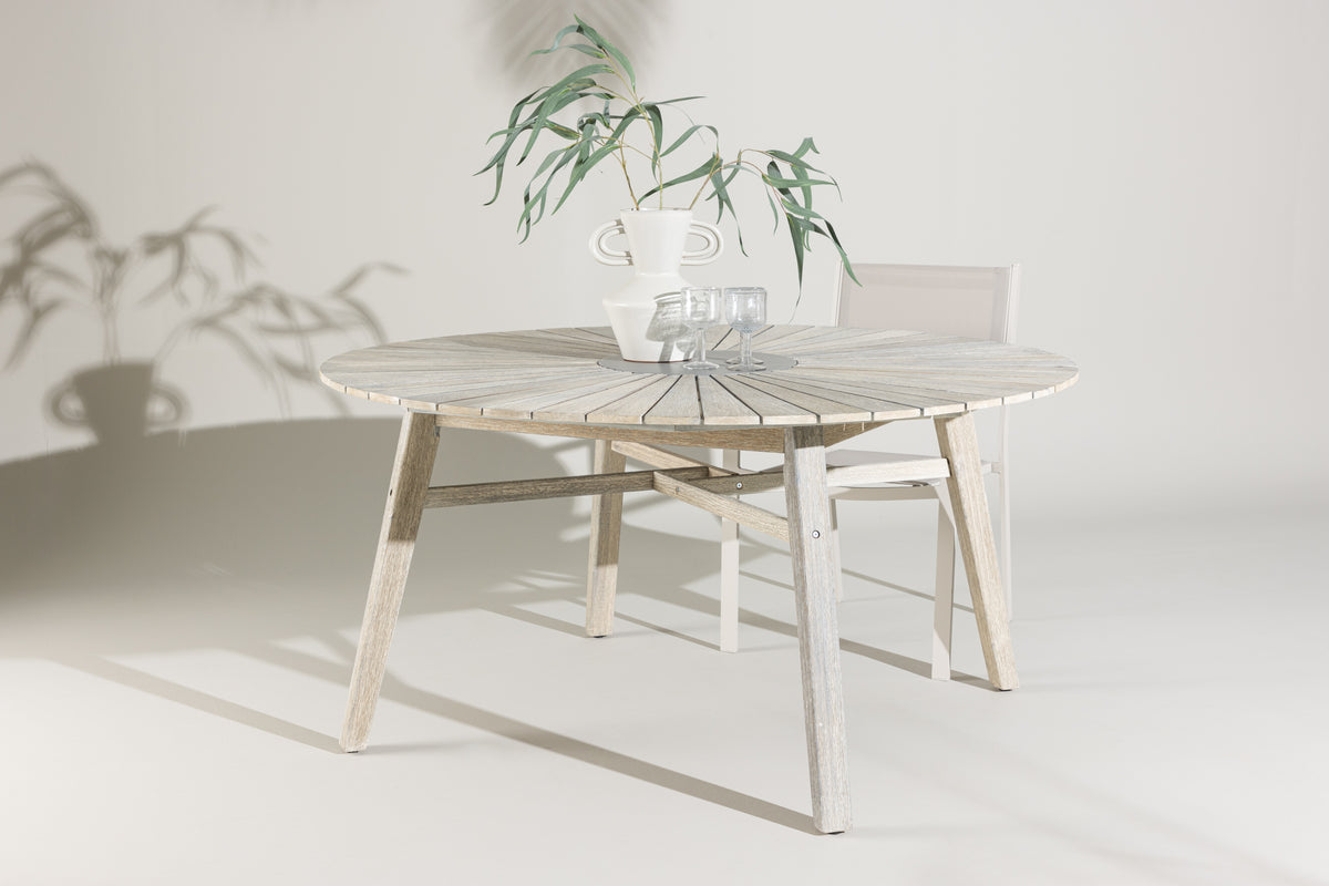 Venture Home Rives Runda Matbord ⌀150 Vitputsad