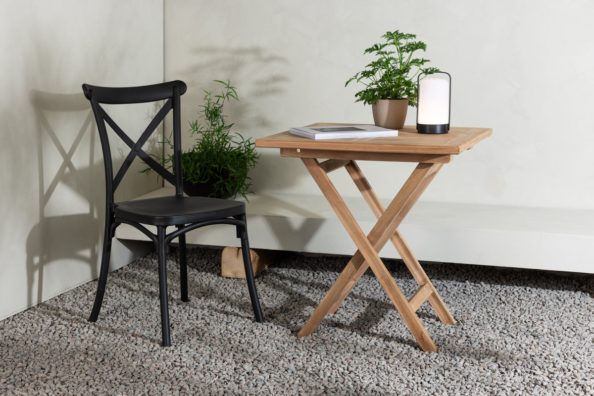 Venture Home Kenya Cafebord 70 x 70 x 75 Natur