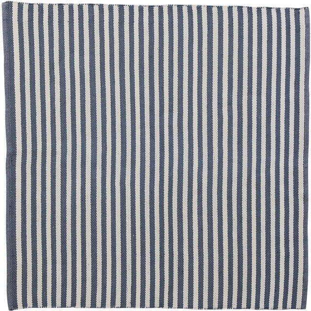 Lene Bjerre Strivie Matta 150x150 Cm, Grå/off Vit