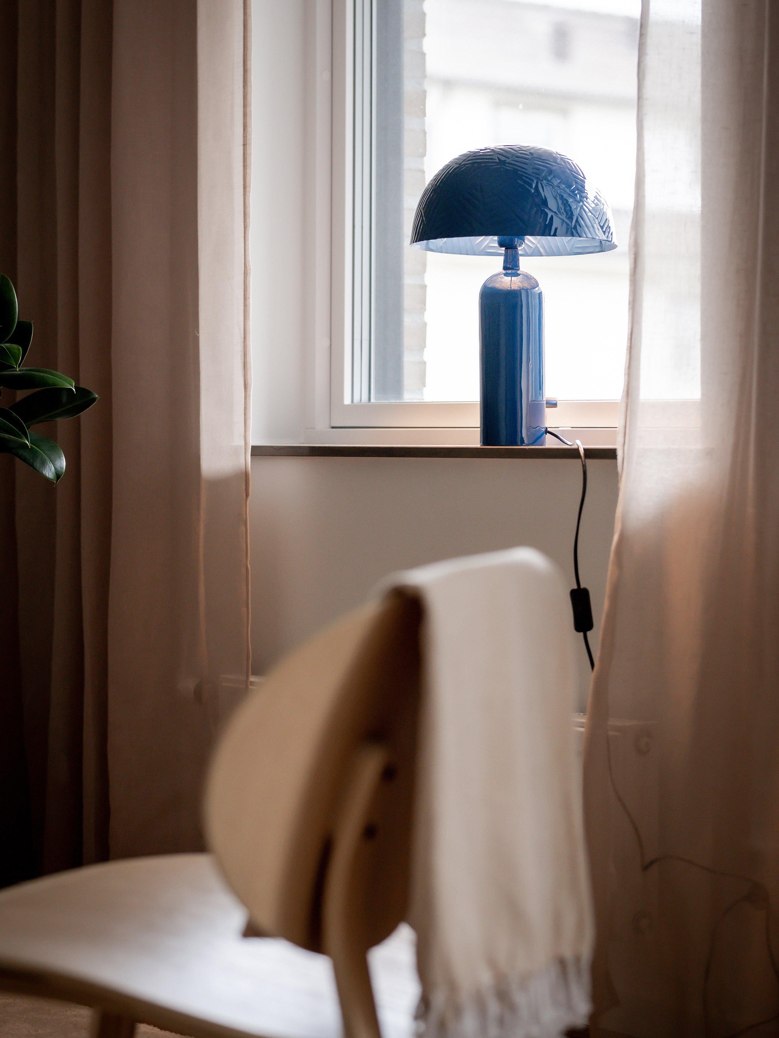 PR Home Carter lampfot Blå 35 cm
