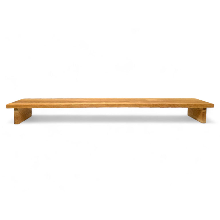 AT-line tapas bräda i ek 1000x170x20mm med 80mm fötter