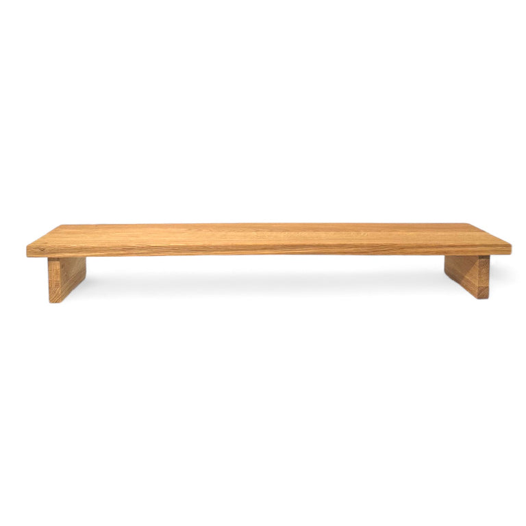 AT-line tapas bräda i ek 800x170x20mm med 80mm fötter