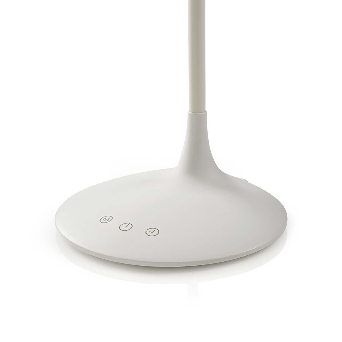 Nedis LED Bordslampa Dimbar 280 lm vit
