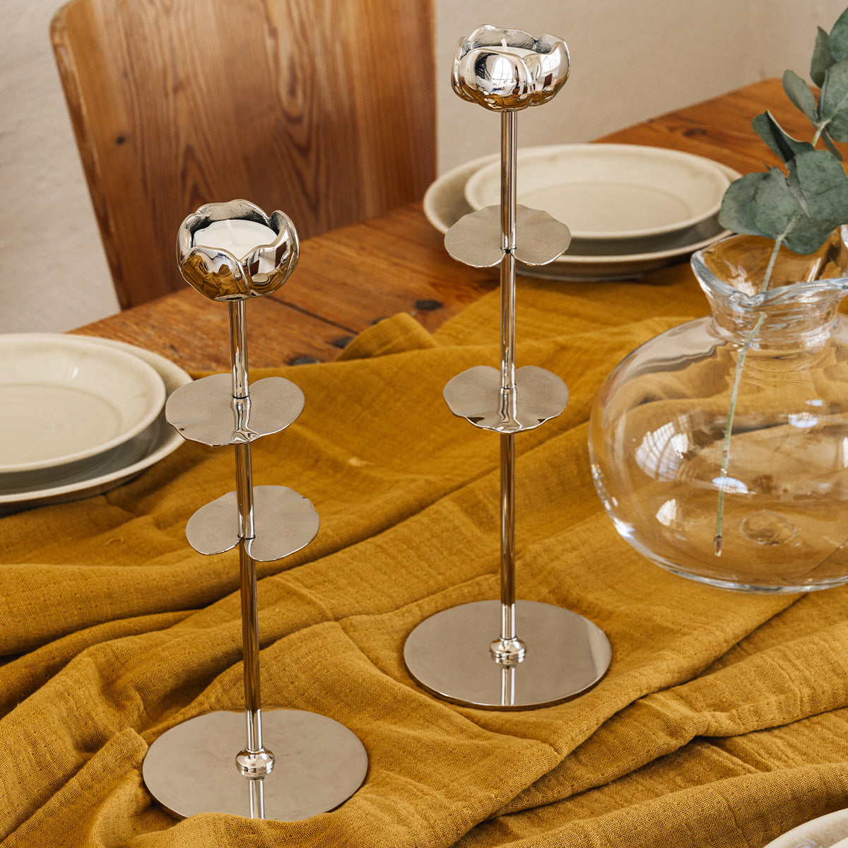 Hilke Collection Ljusstake Ninfea Alta, 30cm
