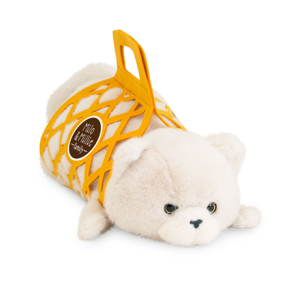 Orange Toys gosedjur toy, Milo&Millie, Milo the vit katt (56cm)