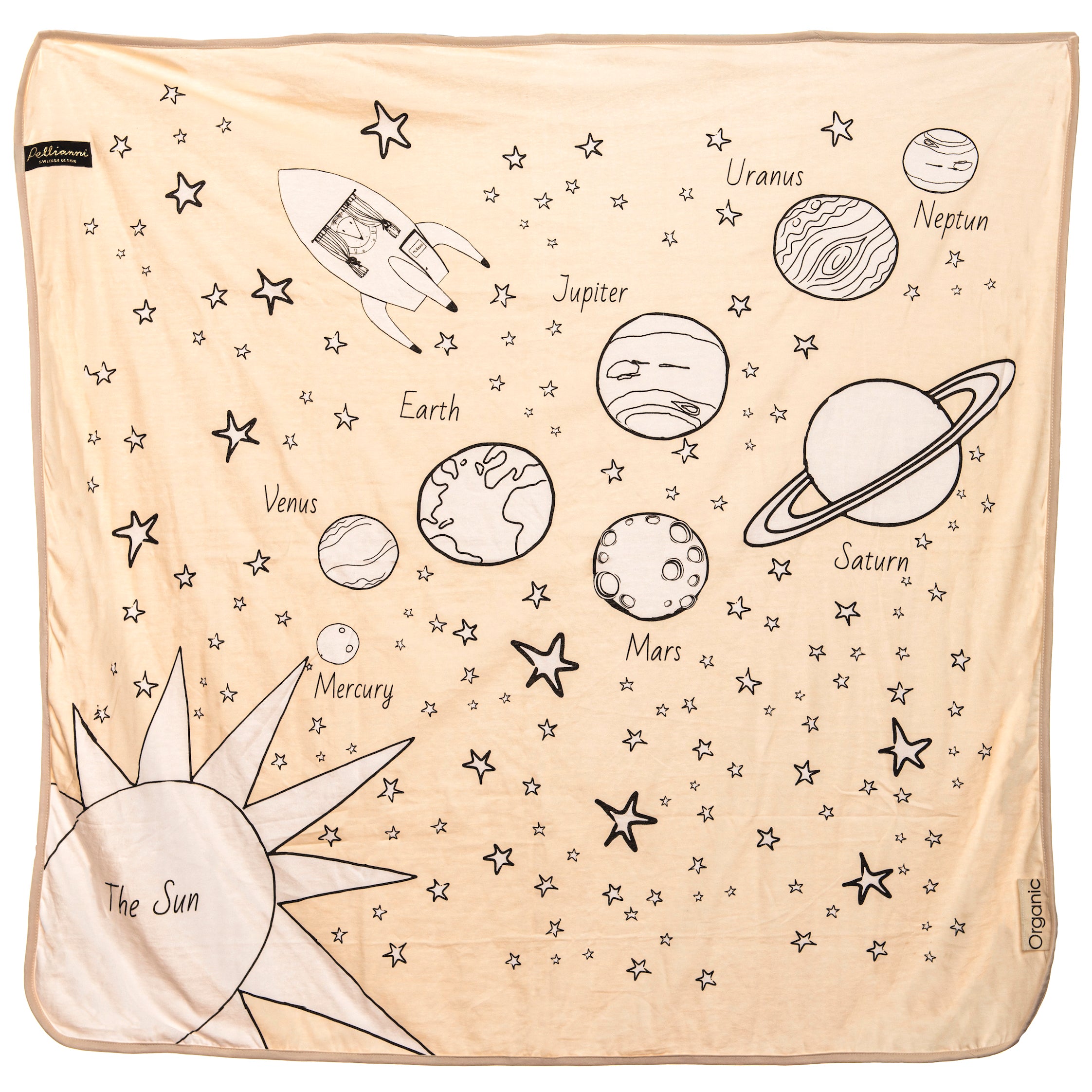 Pellianni Organic Blanket, Space