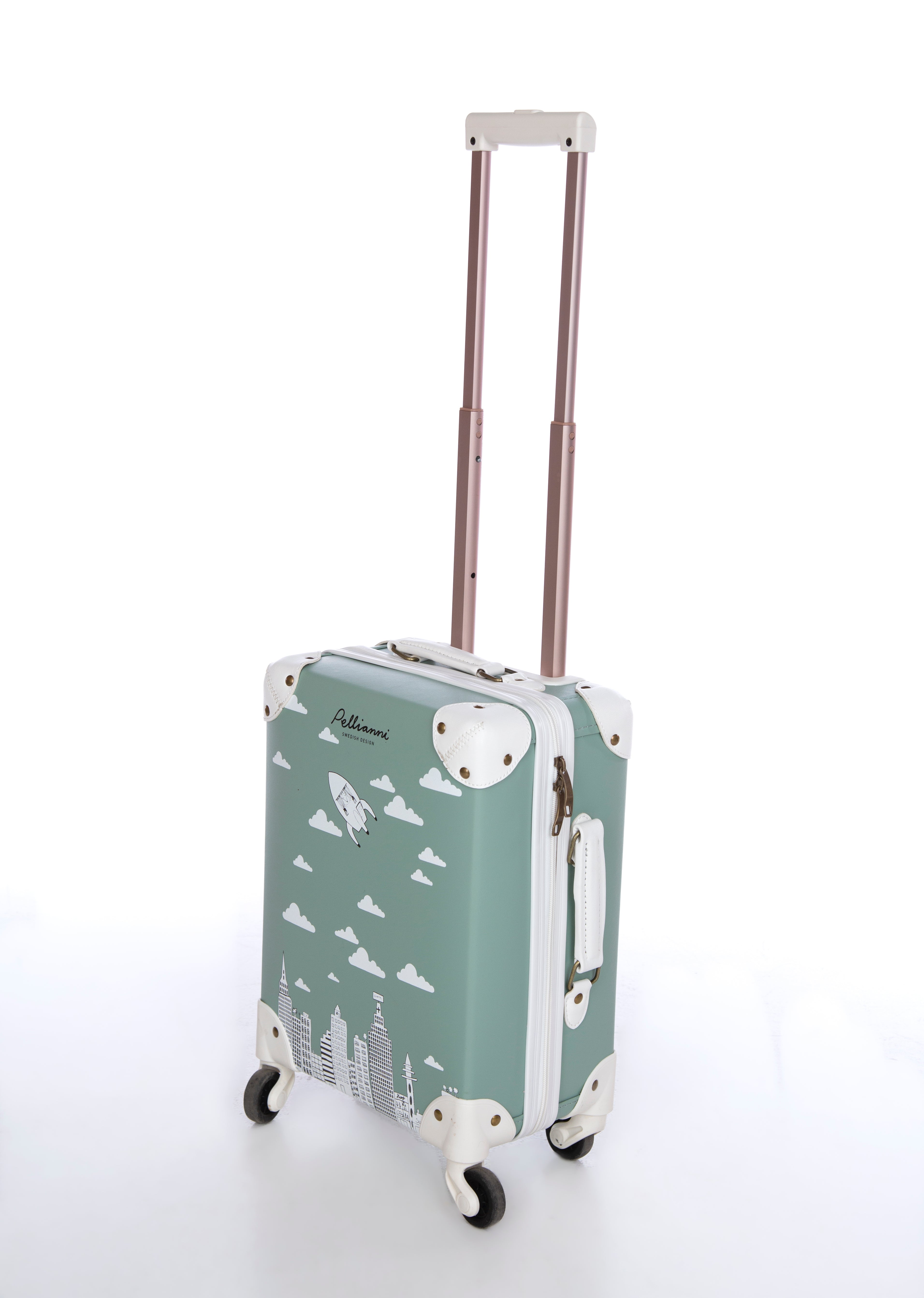 Pellianni City Suitcase, aqua