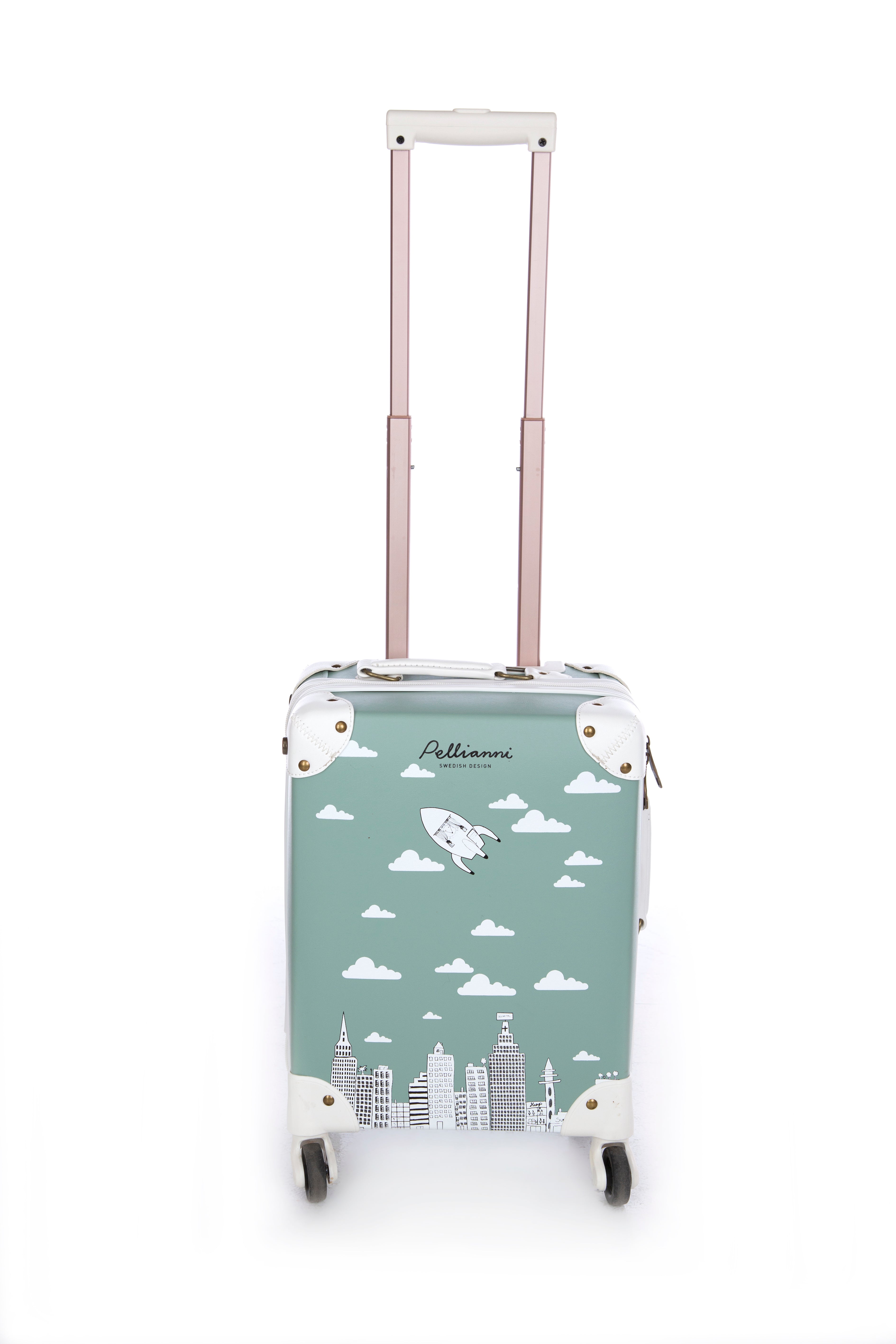 Pellianni City Suitcase, aqua