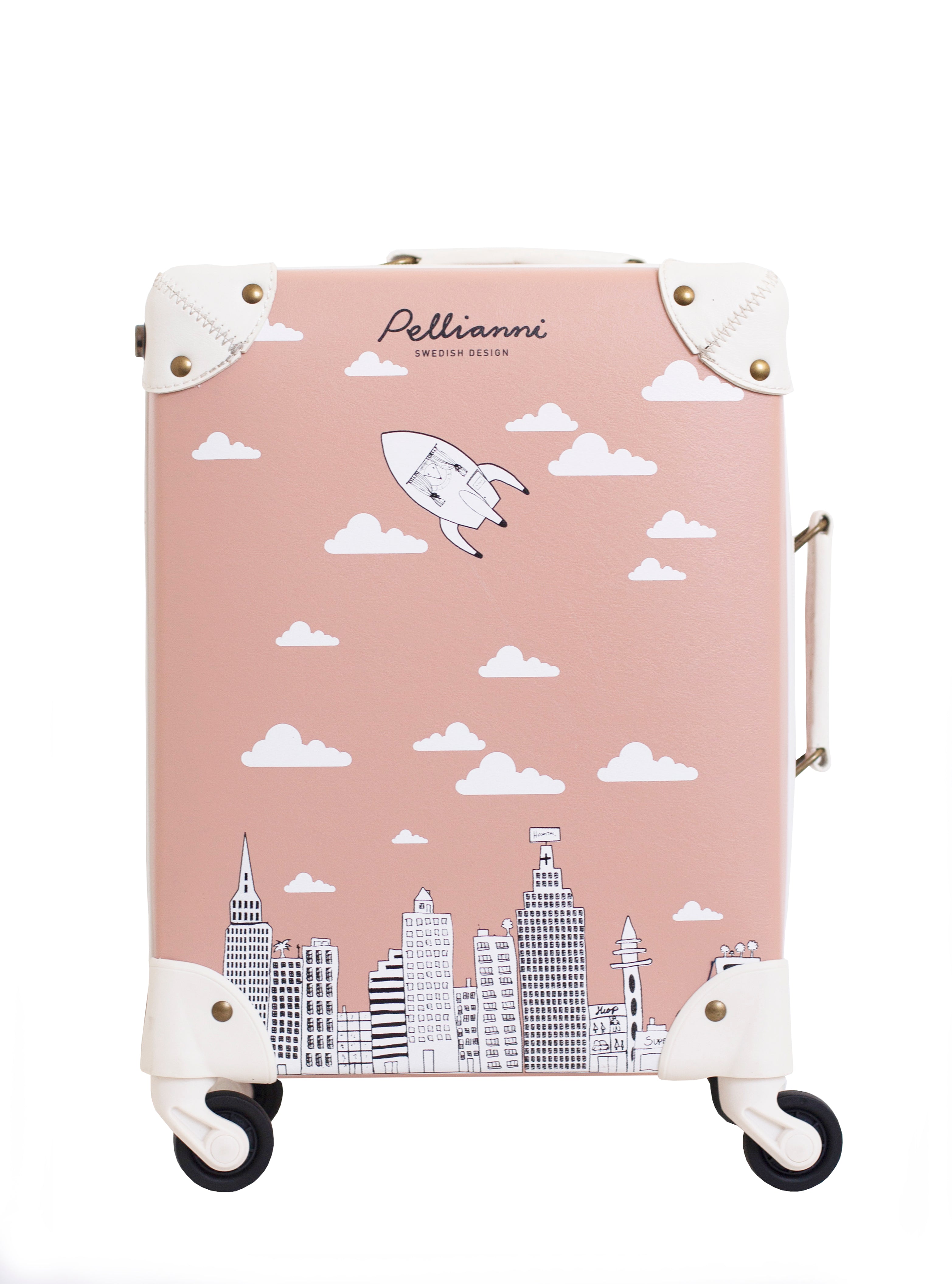 Pellianni City Suitcase, rose