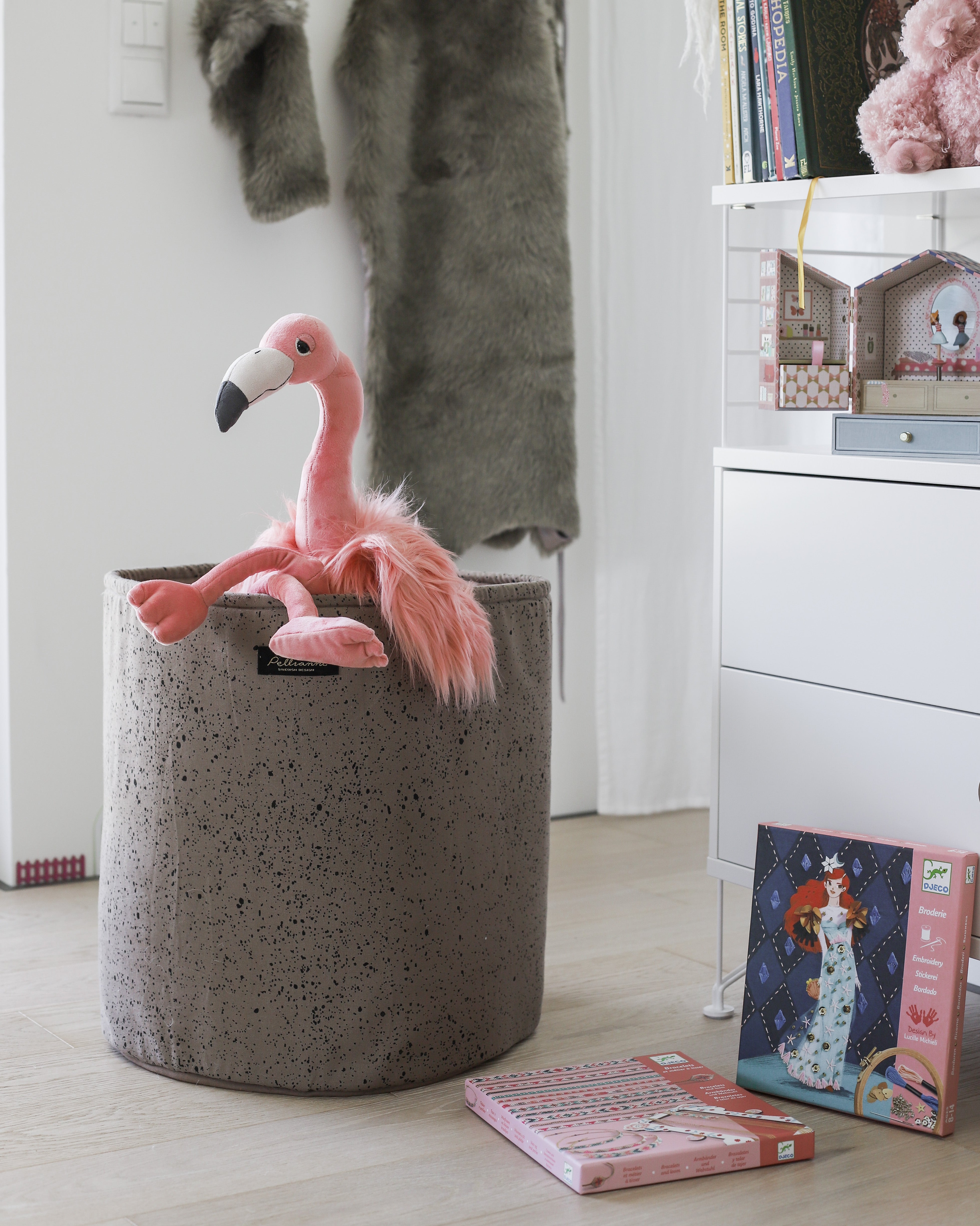 Pellianni Storage Basket grön