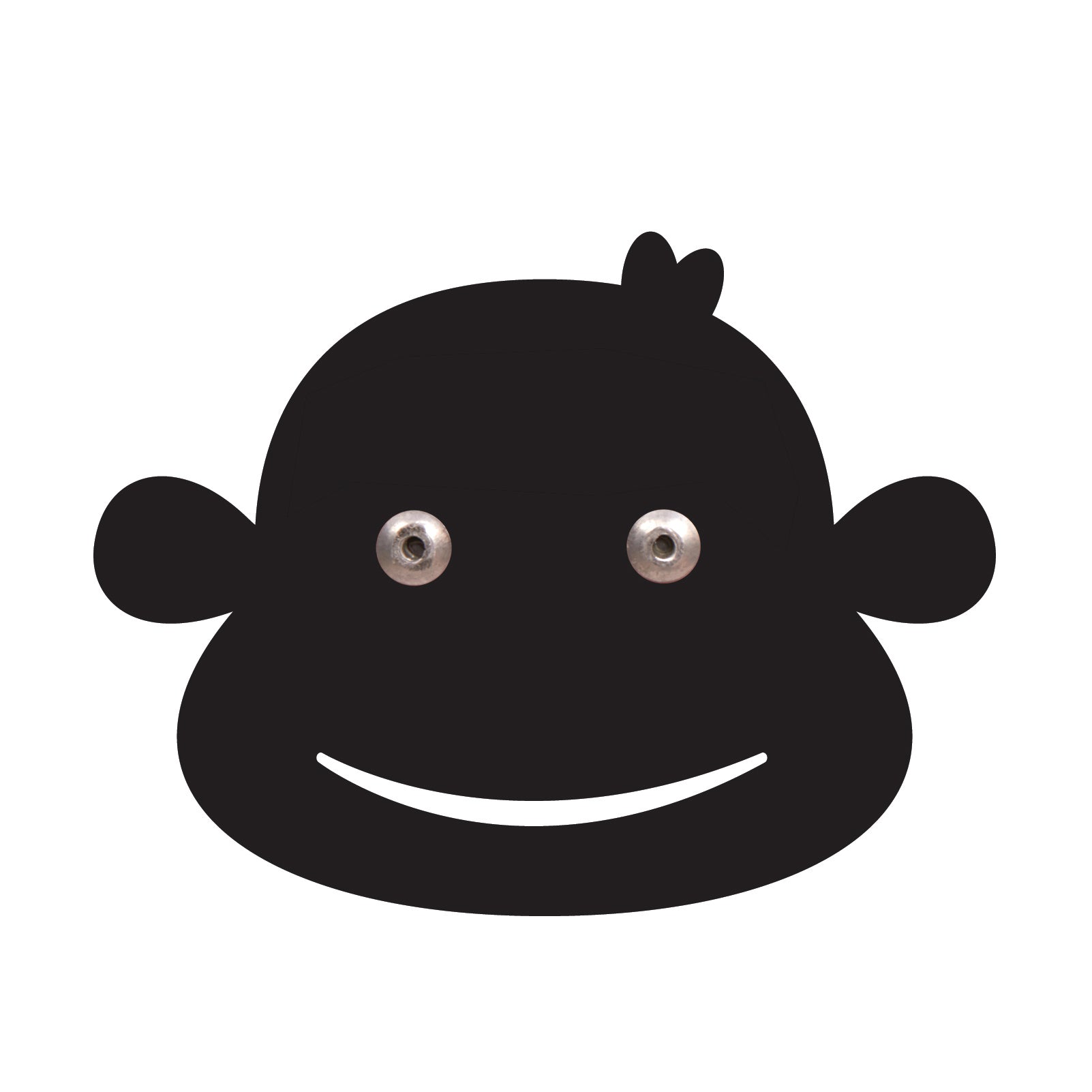 Roommate Monkey Hook - svart