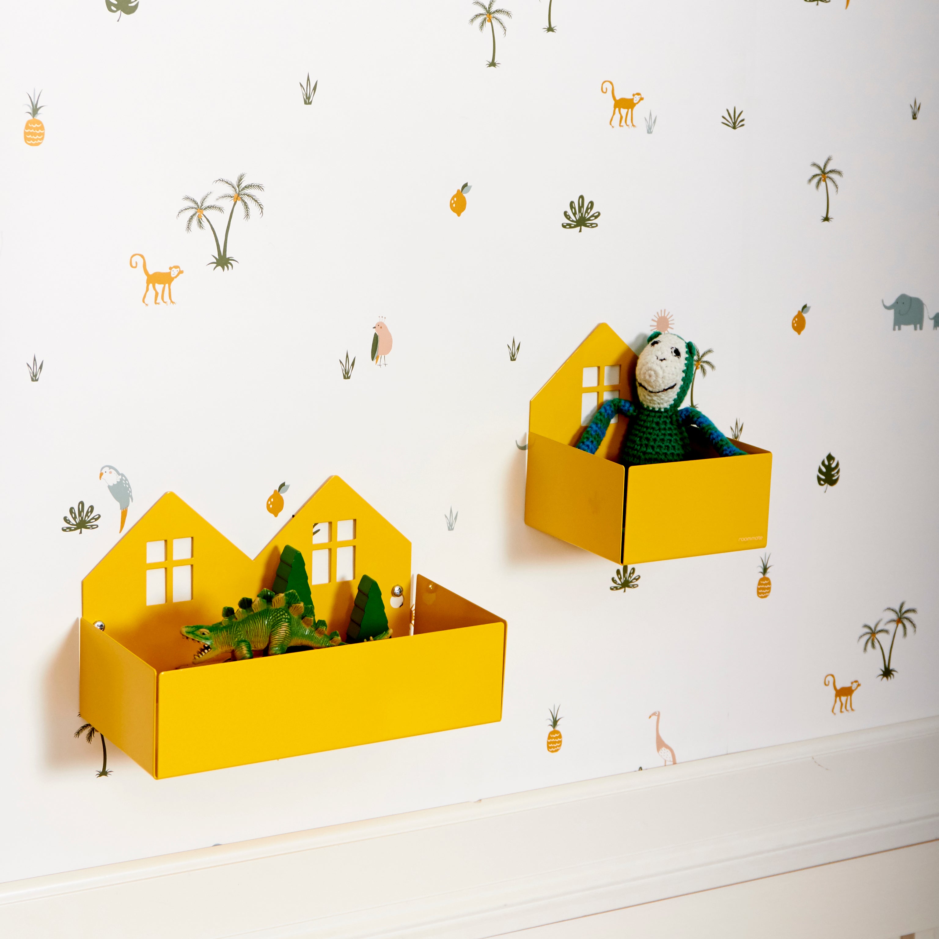 Roommate Twin house box, yellow