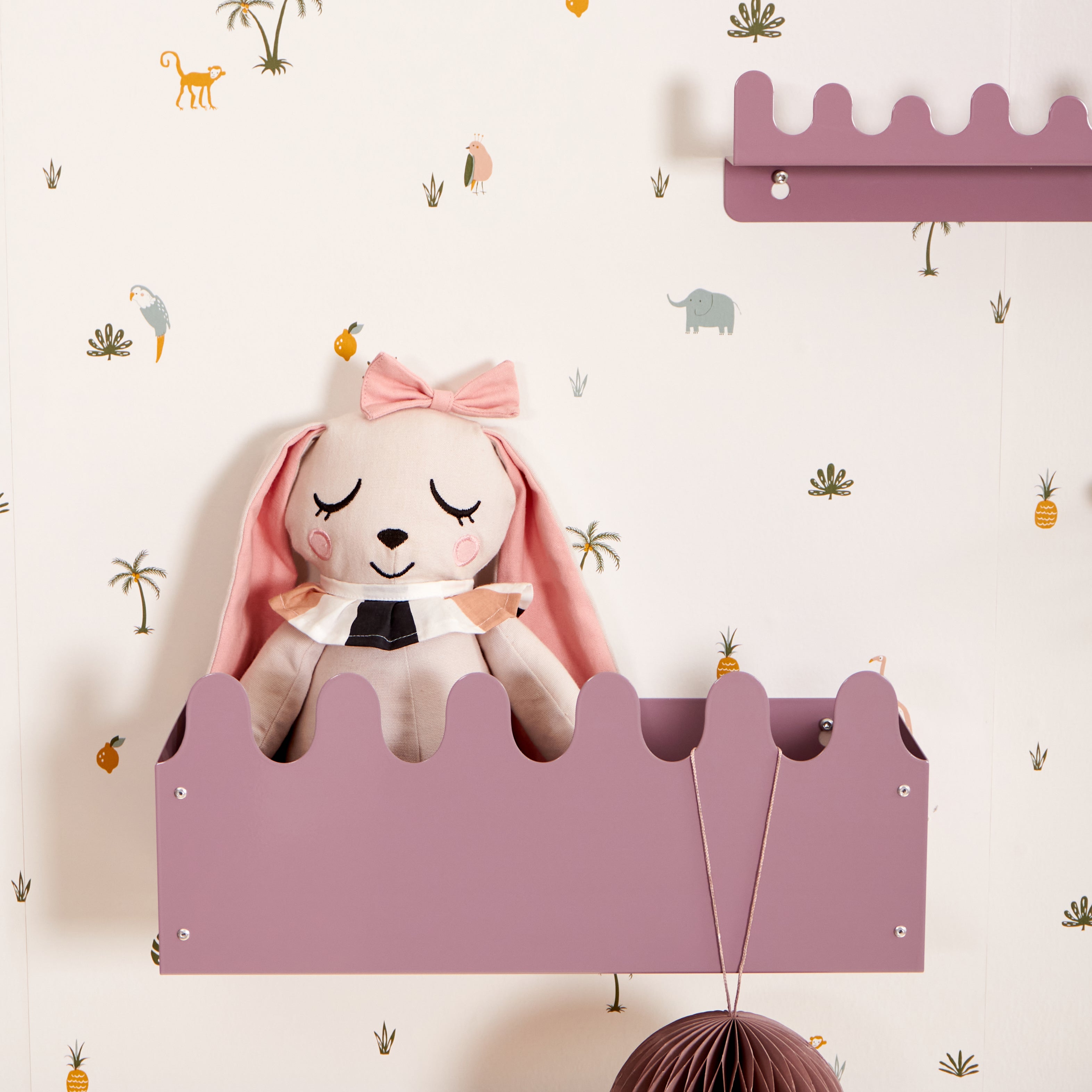 Roommate Sinus Box & Coat rack Violet