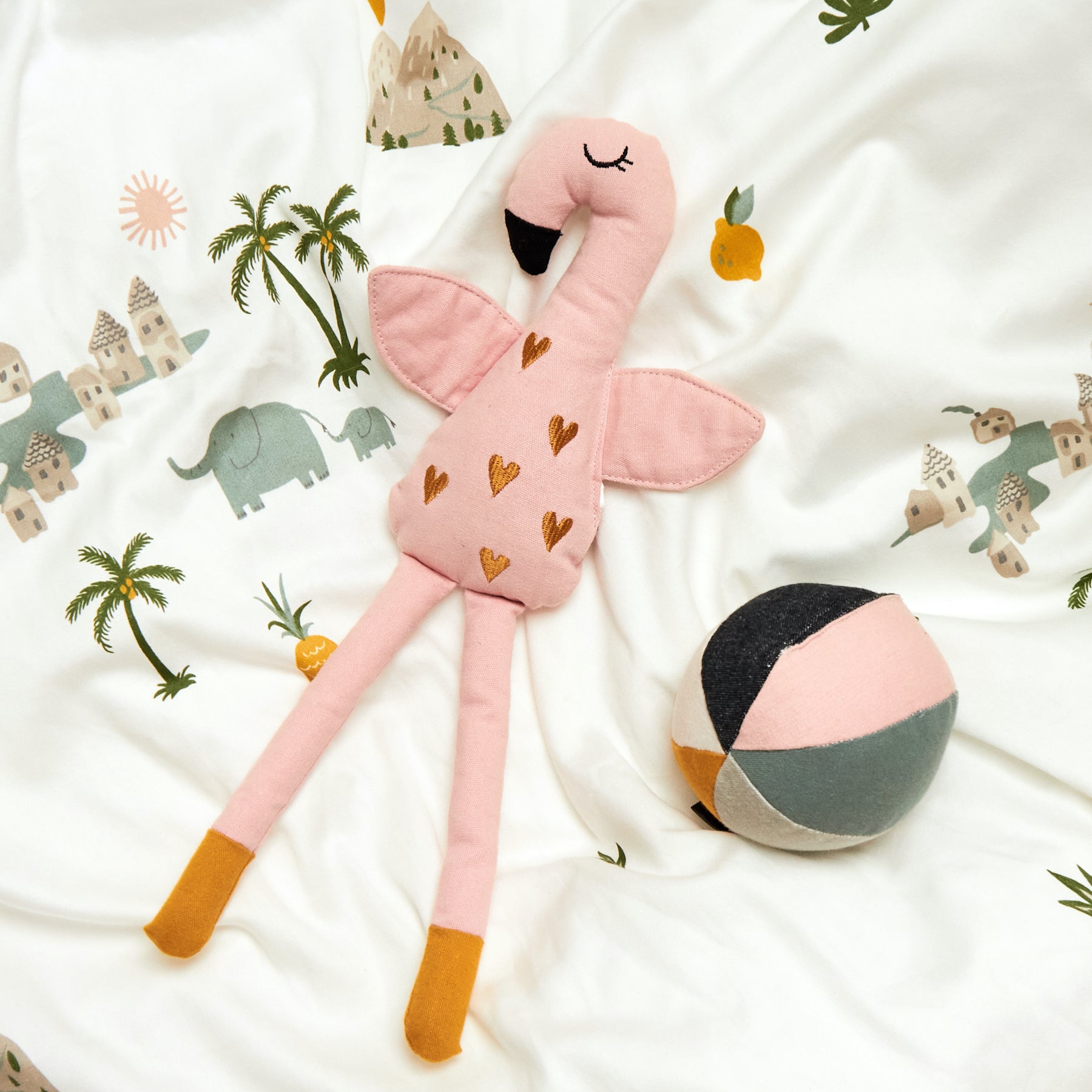 Roommate Flamingo Rag Doll