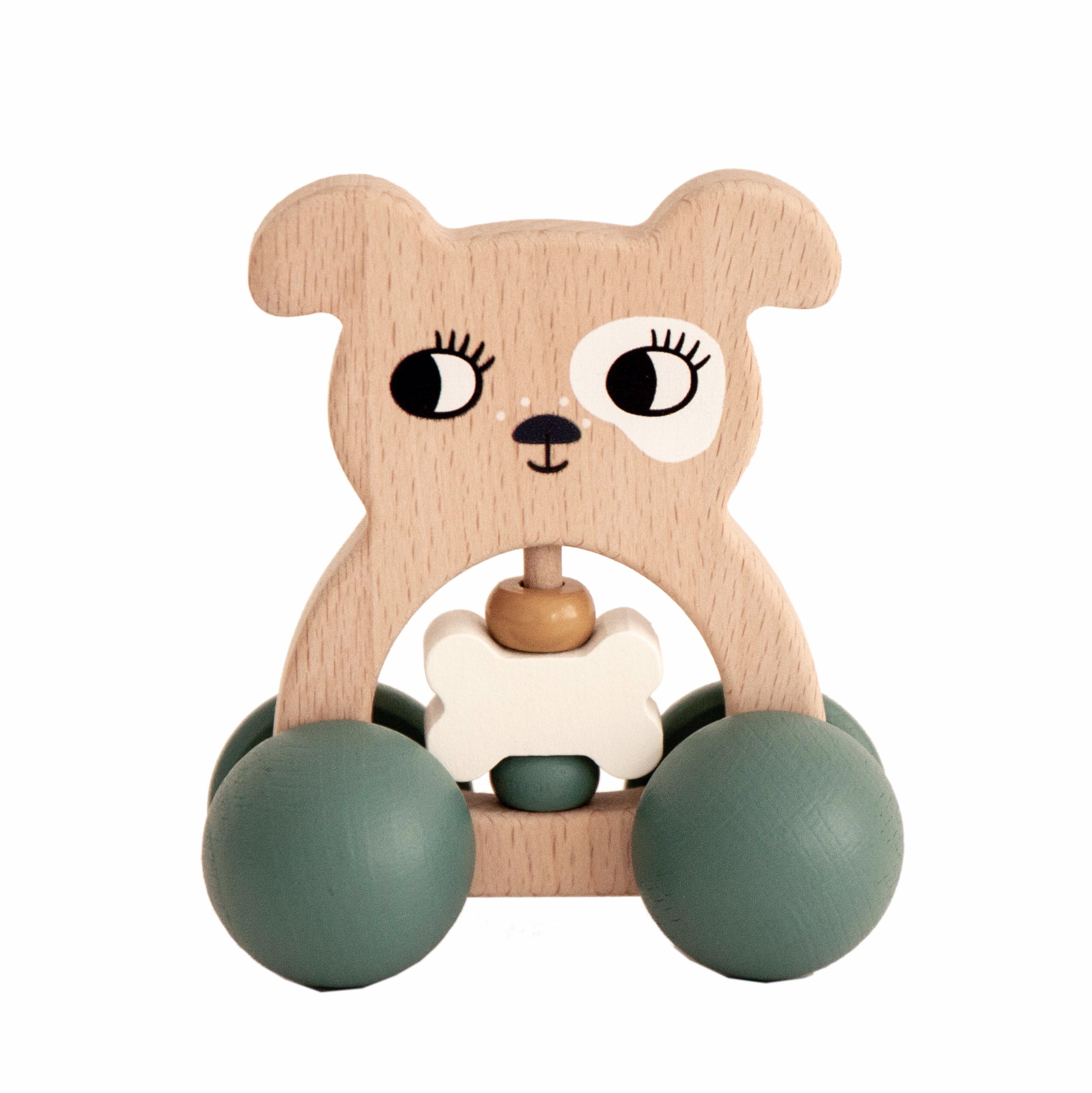 Roommate Rattle on Wheel - Dog