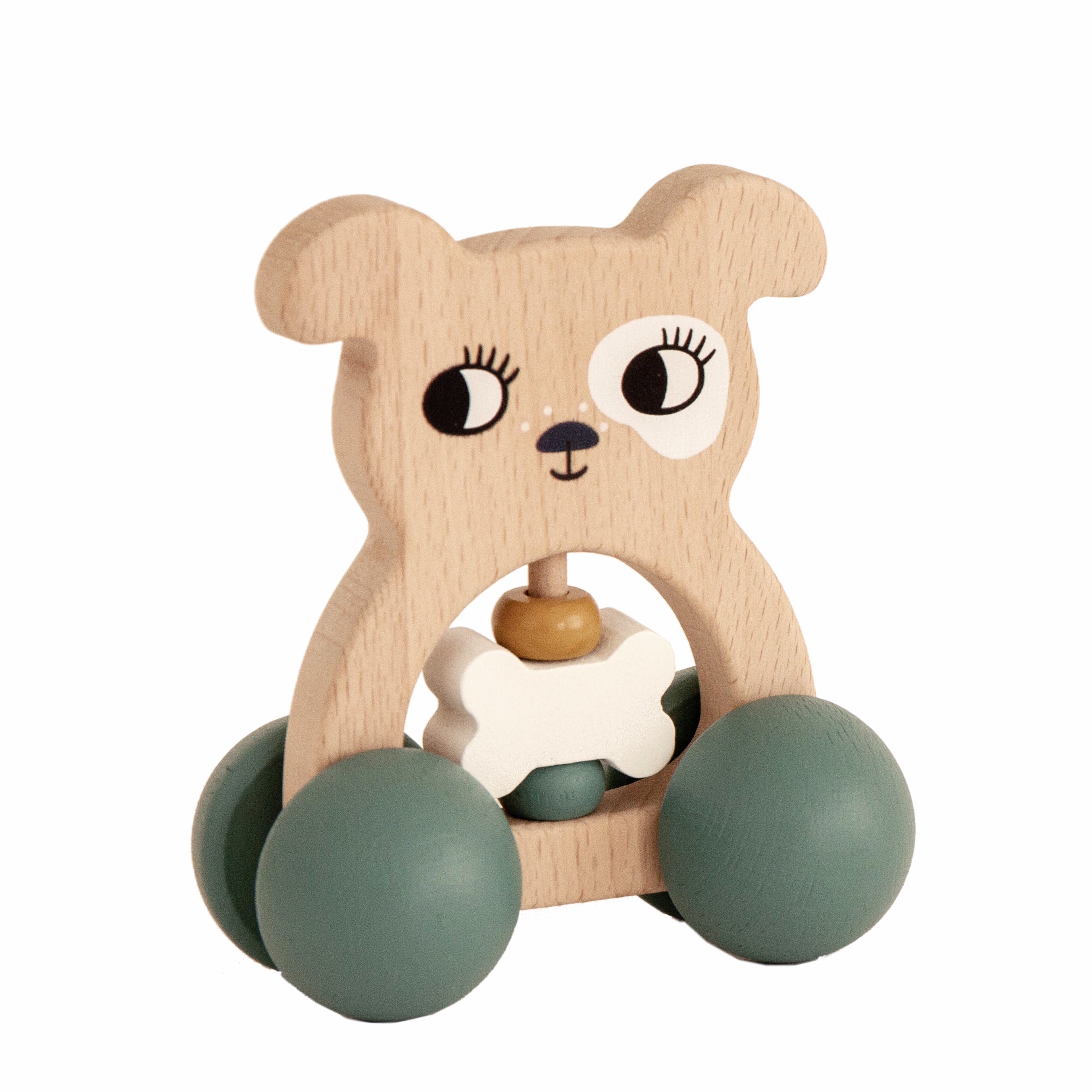 Roommate Rattle on Wheel - Dog