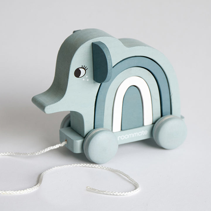 Roommate Elephant - Pull-along & Stacking Toy