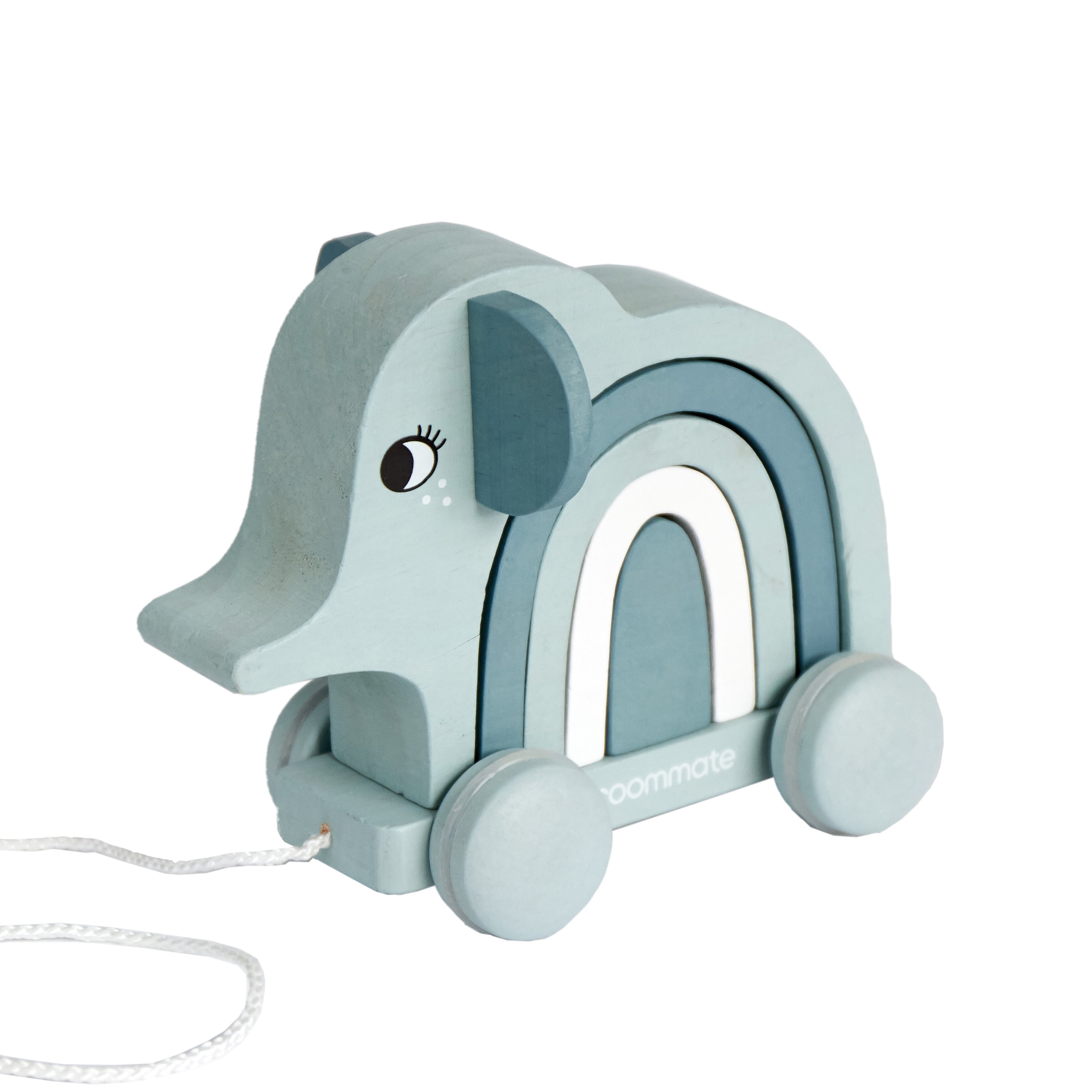 Roommate Elephant - Pull-along & Stacking Toy