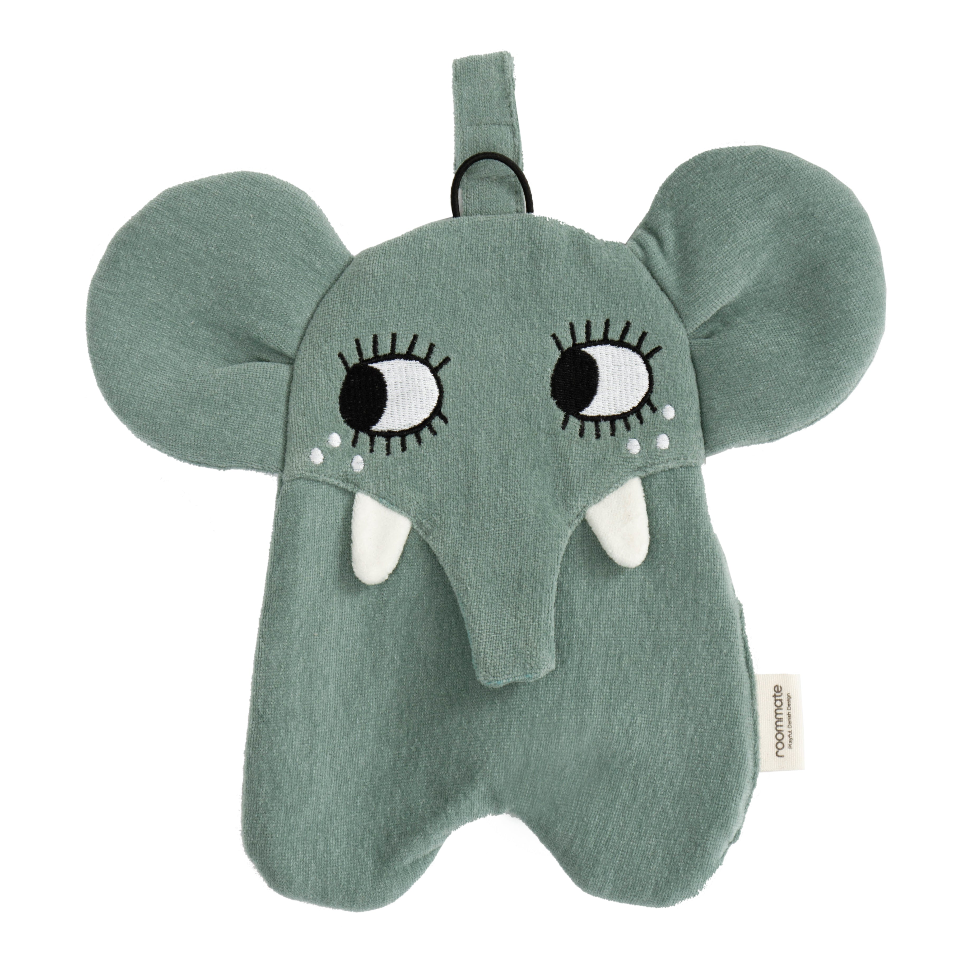 Roommate Pacifier Cloth - Elephant
