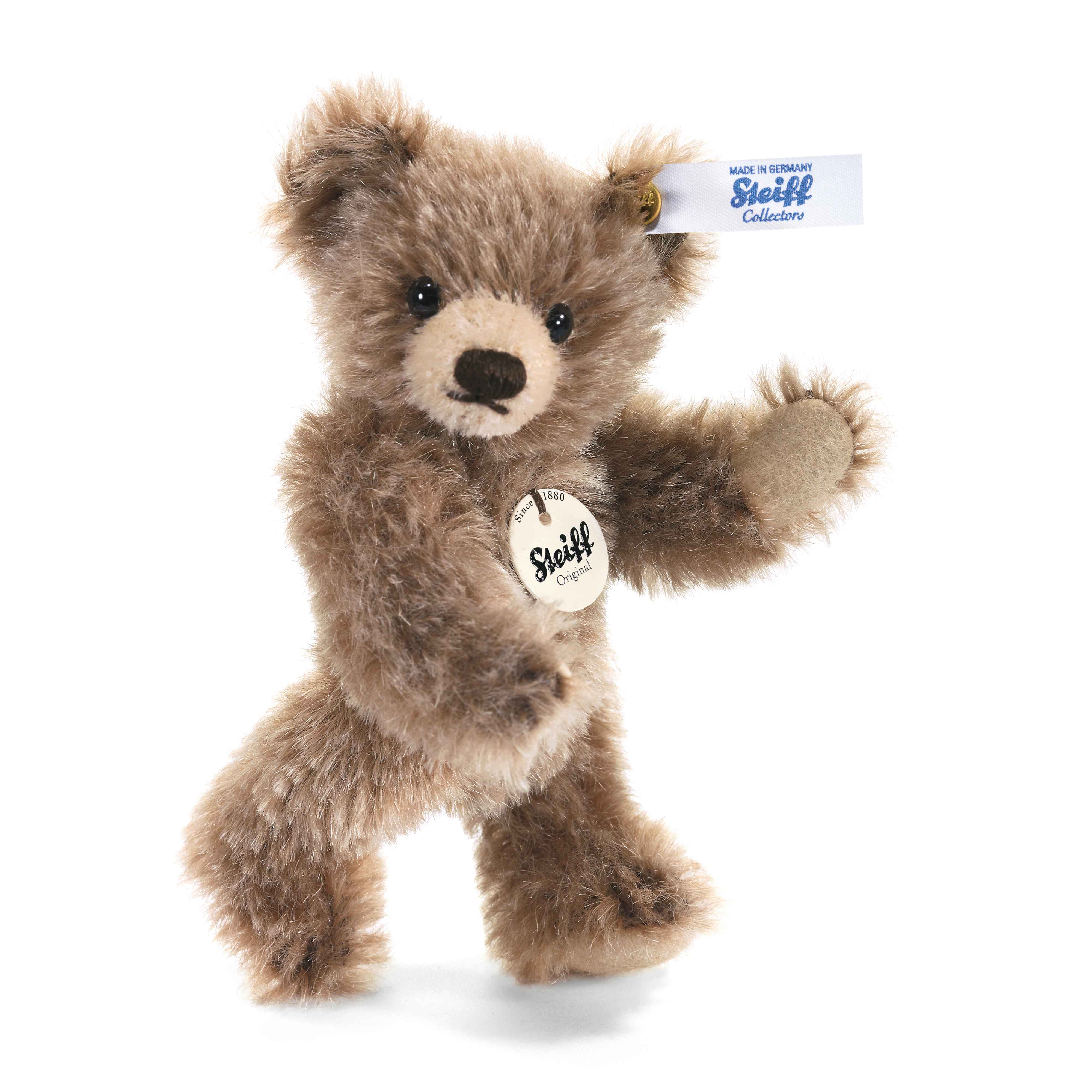 Steiff Mini Teddy Bear, Beige (Brown-tipped) (10 cm)