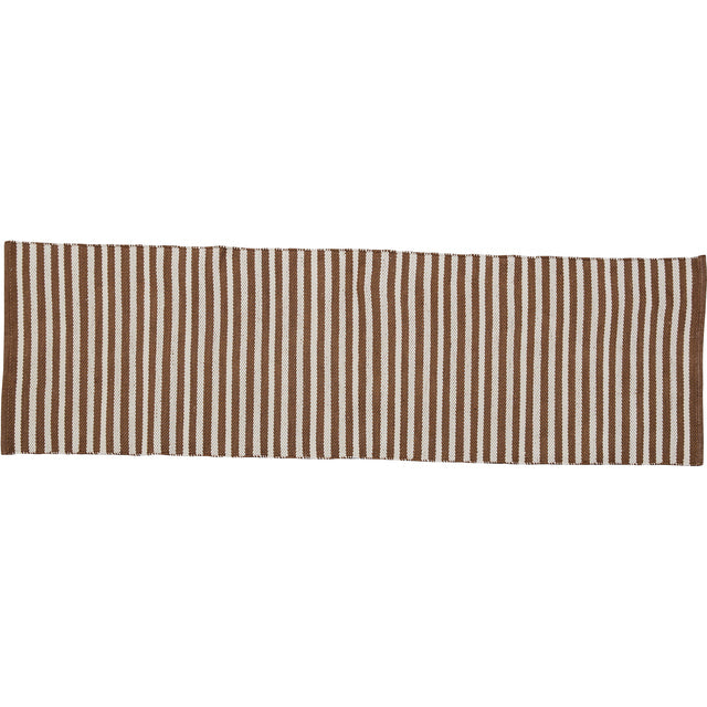 Lene Bjerre Strivie Matta 240x70 Cm. Gyllenbrun