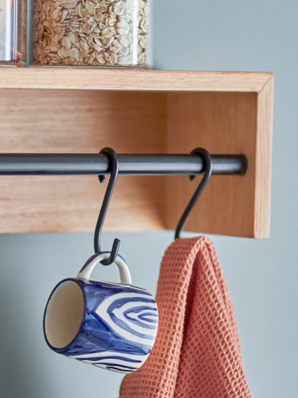 Bloomingville Shama Espressokopp, Blå, Stengods, 6-pack