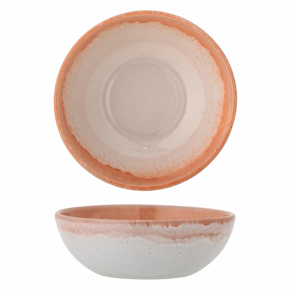 Bloomingville Paula Skål, Orange, Stengods, 6-pack