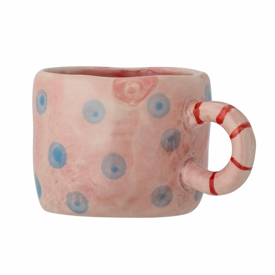 Bloomingville Mini Nini Mugg, Rosé, Stengods, 6-pack