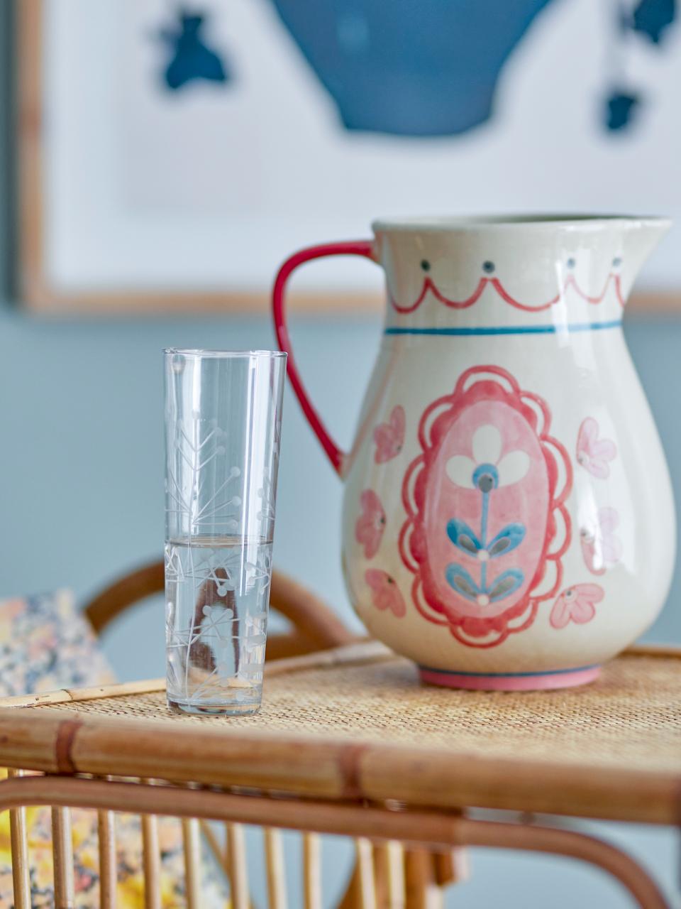 Bloomingville Aki Dricksglas, Klart, Återvunnet Glas, 6-pack