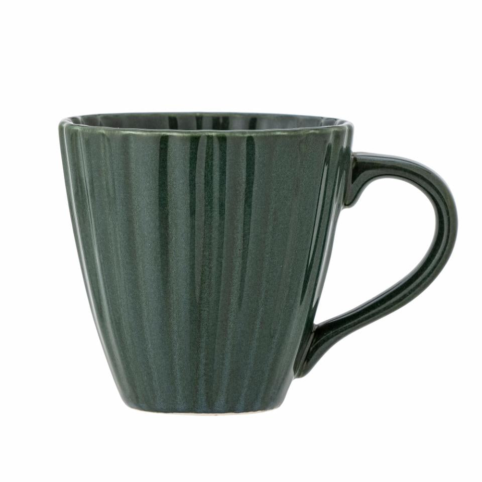 Bloomingville Latina Mugg, Grön, Stengods, 6-pack