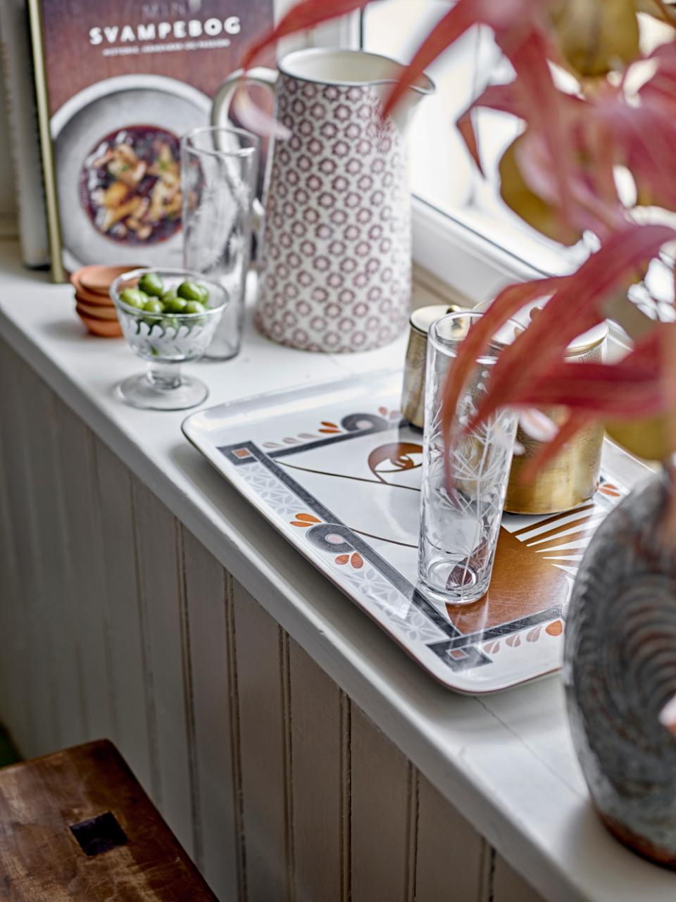 Bloomingville Aki Dricksglas, Klart, Återvunnet Glas, 6-pack