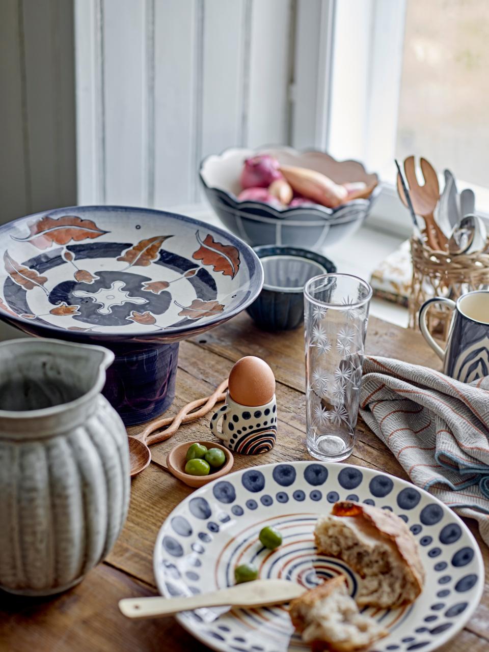 Bloomingville Shama Espressokopp, Orange, Stengods, 6-pack