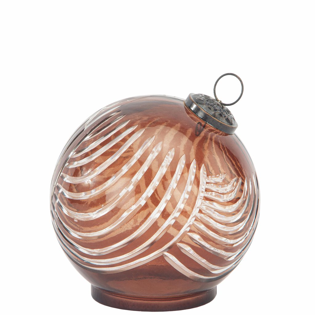 Holmen Matera - Juldekoration Brun Glas