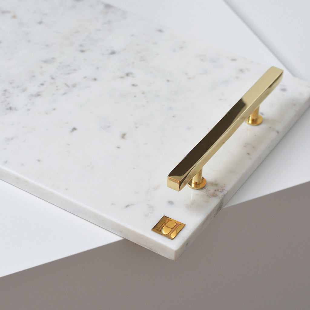 Hilke Collection Marmorbricka med handtag