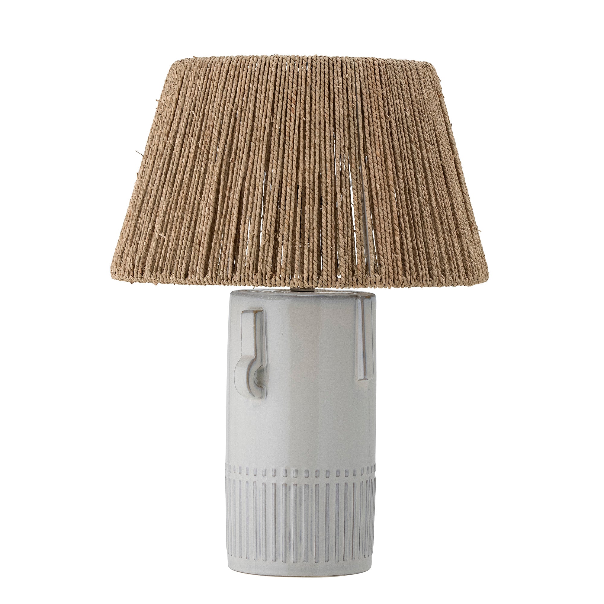 Bloomingville RAMA Bordslampa, Vit, Stengods